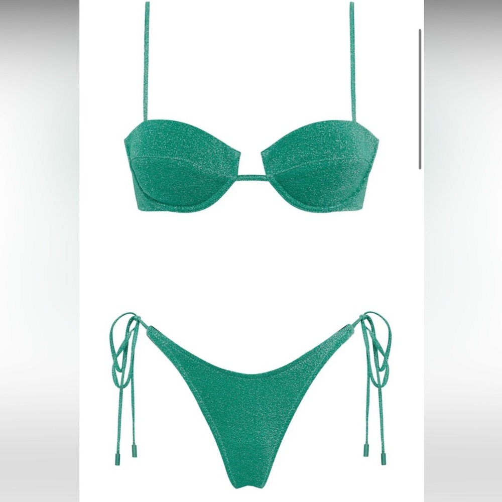 Maia - jaded sparkle - triangl